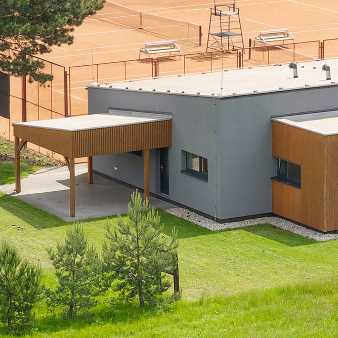 Odry - tenisové kurty